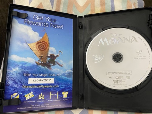 Moana (DVD, March 7 2017, 1 Disc) - Picture 3 of 4