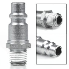 Prevost IRP086251 1/4" Male NPT Industrial Interchange Steel Plug 3/8" Body