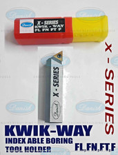 Kwikway Fl Fn Ft F Fw Fr Cylinder Boring Boring Bar Indexable Bit Holder Carbide
