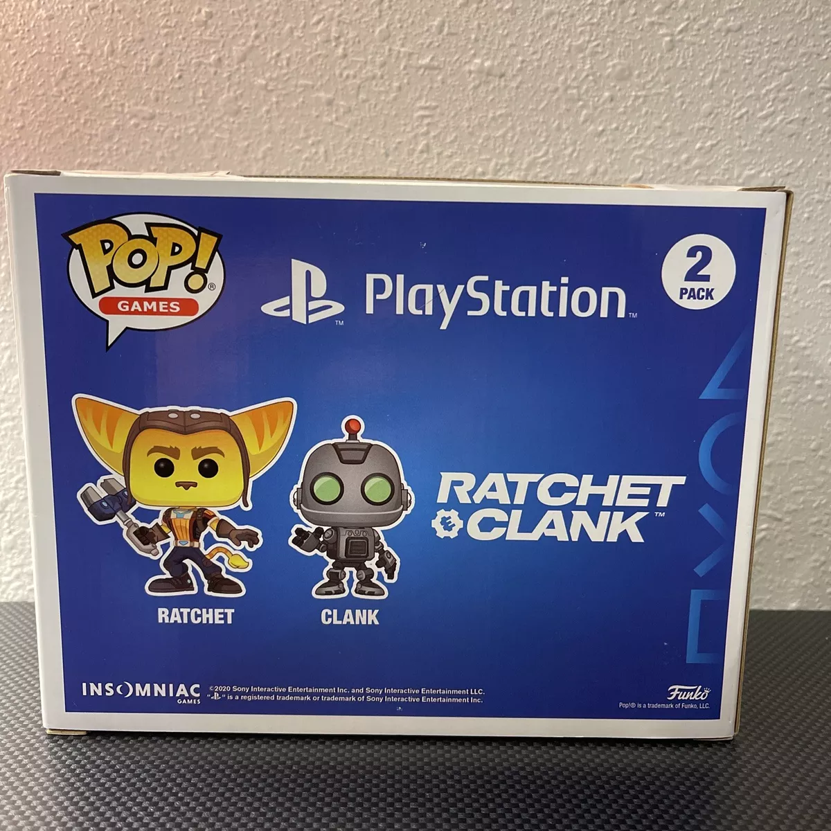Funko Pop Games Ratchet Clank PlayStation Figures Pack of 2