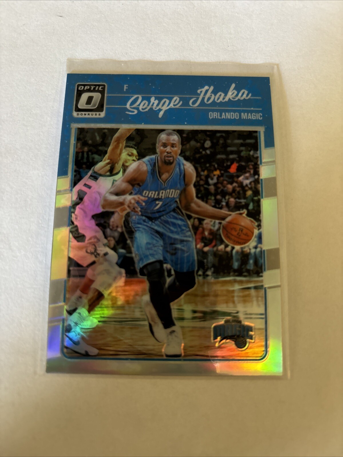 2016-17 Panini Donruss Optic - Holo Silver Prizm #67 Serge Ibaka