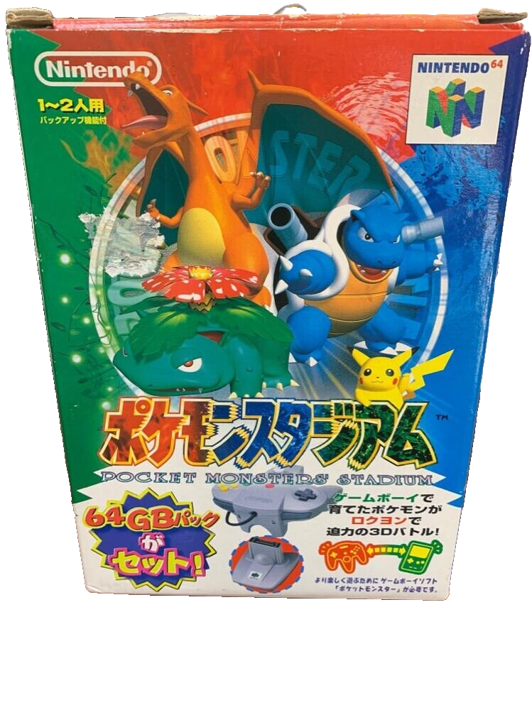 N64 Pokemon Stadium Transfer Pack Pokemon Stadium Nintendo 64 N64