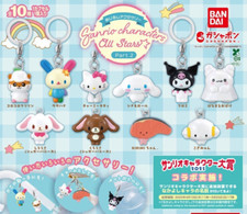 Sanrio Marker Mejirushi Accessory 2025 Gashapon Keychain Charm Choose Character