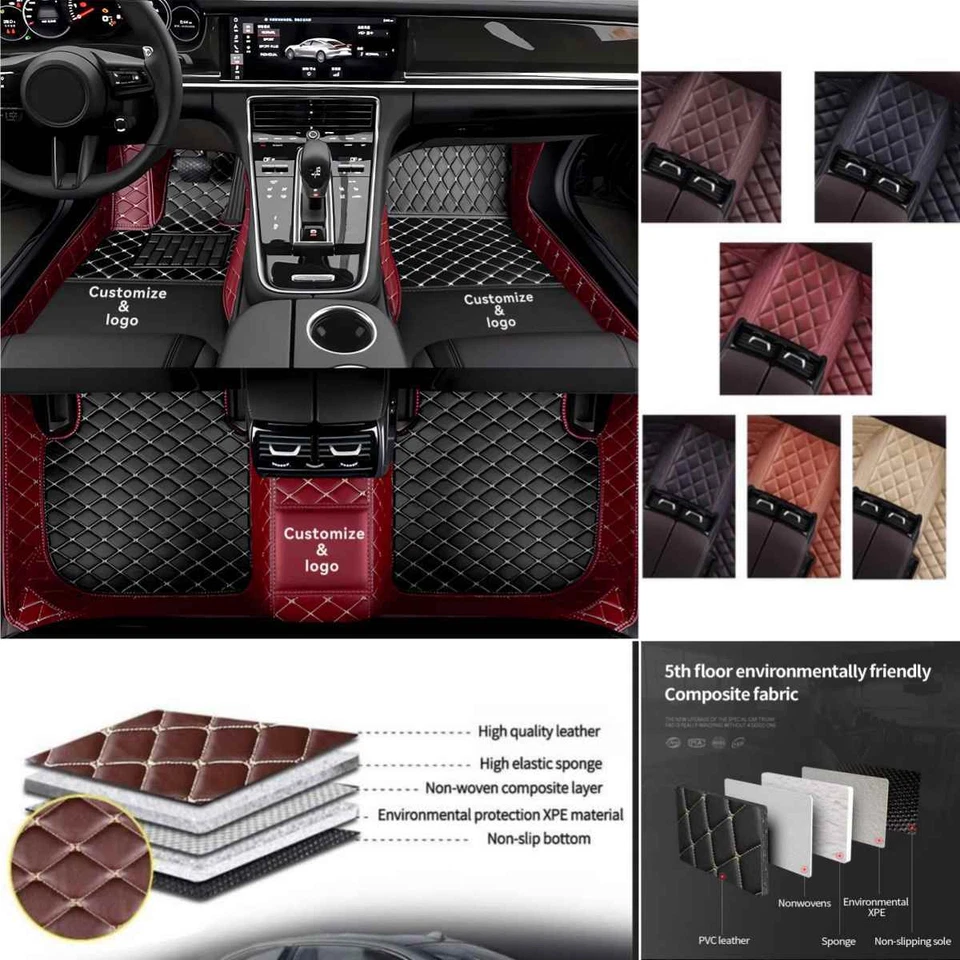 Fit Lexus GS200 GS300 GS350 GS400 GS450 GX460 GX470 GX550 Car Floor Mats Rugs Foto 4 de 4