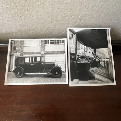#ad VTG 1960s England 2 Photograph LOT of Antique Rolls Royce Car Rippon Engine 20HP $39.99