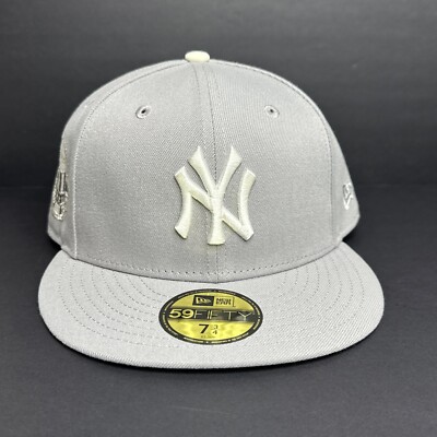 New York Yankees New Era 59FIFTY Gray 1952 World Series Sidepatch 7 3/4