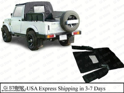 Replacement Soft Top for Suzuki Samurai SJ413 SJ410 Marine Grade Black Denim FD