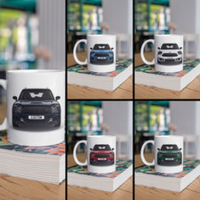 Personalised Mini Countryman Cooper S ALL4 Sport Mug Gift - Choose Colour
