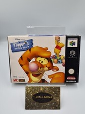 Thumbnail of ebay&reg; auction 396007224590 | N64 Nintendo 64 Disney's Tigger's Honey Hunt mit OVP und Anleitung EUR