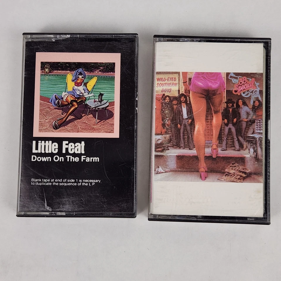 70s 80s Music Cassettes Tape Lot Of 11 Steve Miller Little Feat Bad Company plus - Image 4 of 4