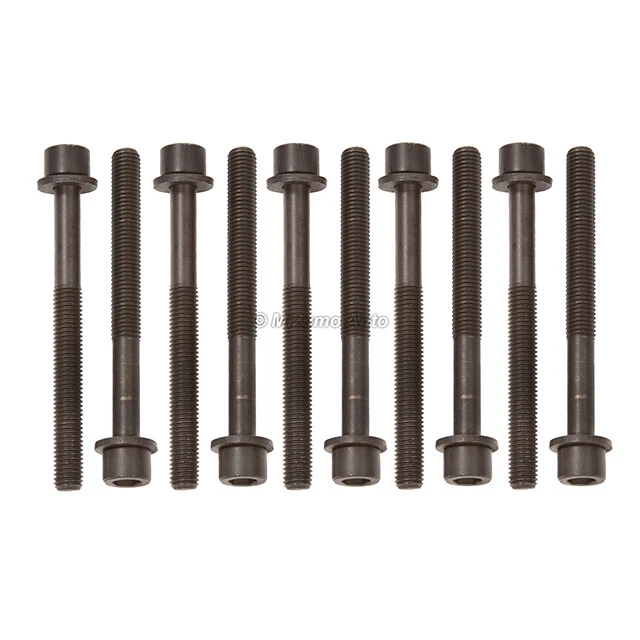 Pernos de cabeza aptos para 02-09 Nissan Altima Sentra Frontier Suzuki Equator 2.5 QR25DE Foto 2 de 4