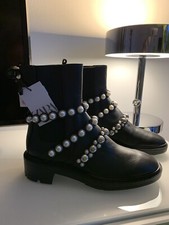 Zara Boots aus Leder Gr. 38 | NEU