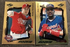 1995 Score Gold Rush Parallels Ricky Bottalico + Jose Oliva Rookie Cards