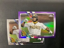 Jorge Ona 2021 Topps Update Chrome Purple Refractor #USC13 W/Base Card 