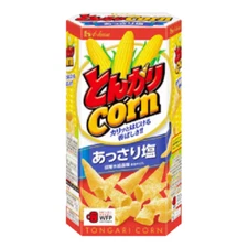 Japan Corn Snack House Tongari Corn Lightly Salted 68 g × 10 boxes