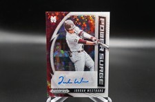 READ!!! JORDAN WESTBURG 2020 Panini Prizm White Donut Circles AUTO #d/50 Orioles