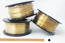 1 LB Jeweler's Brass wire Dead Soft Round 12 16 18 20 Gauge Red Brass USA