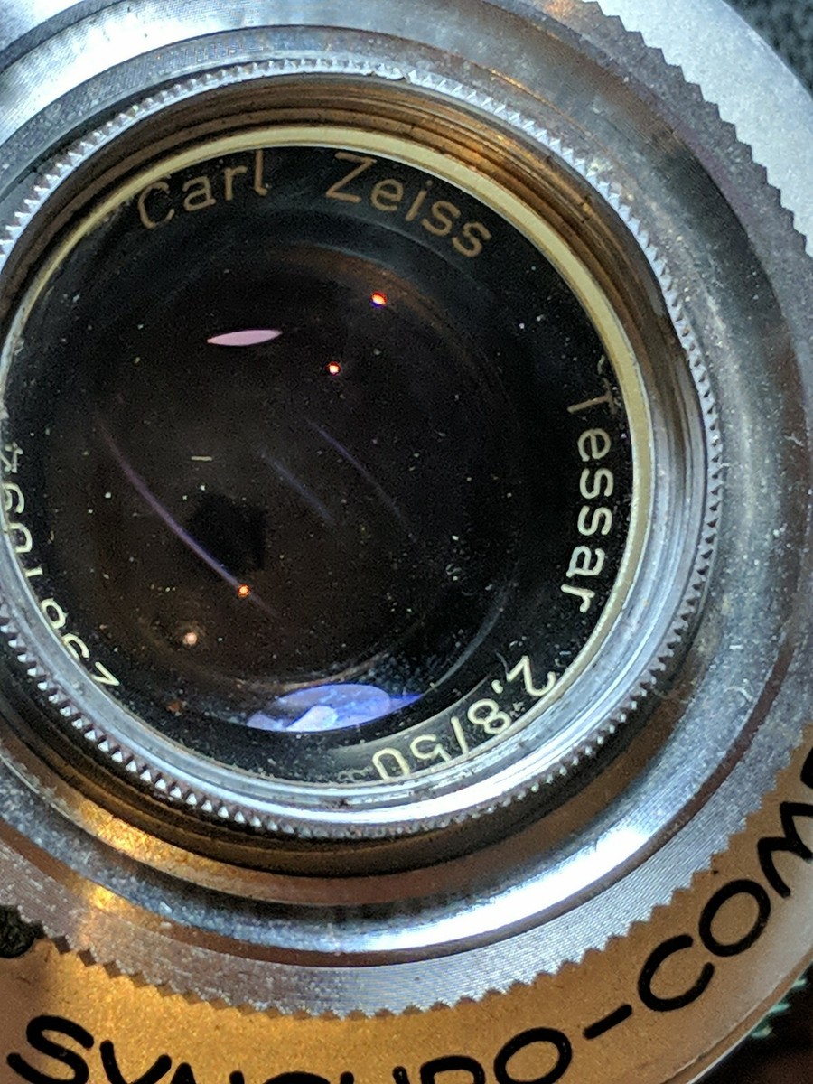 Vintage ZEISS Ikon Contaflex Super camera Carl Zeiss tessar 2.8
