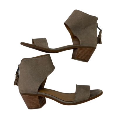 lucky brand block heel sandals