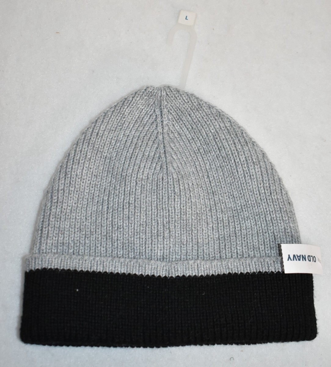 Old Navy Knit Beanie Hat Gray Boy display picture 2