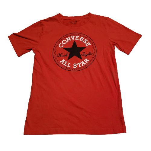 red converse t shirt women's