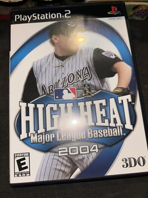 High Heat Major League Baseball 2004 (Sony PlayStation 2, 2003) Complete