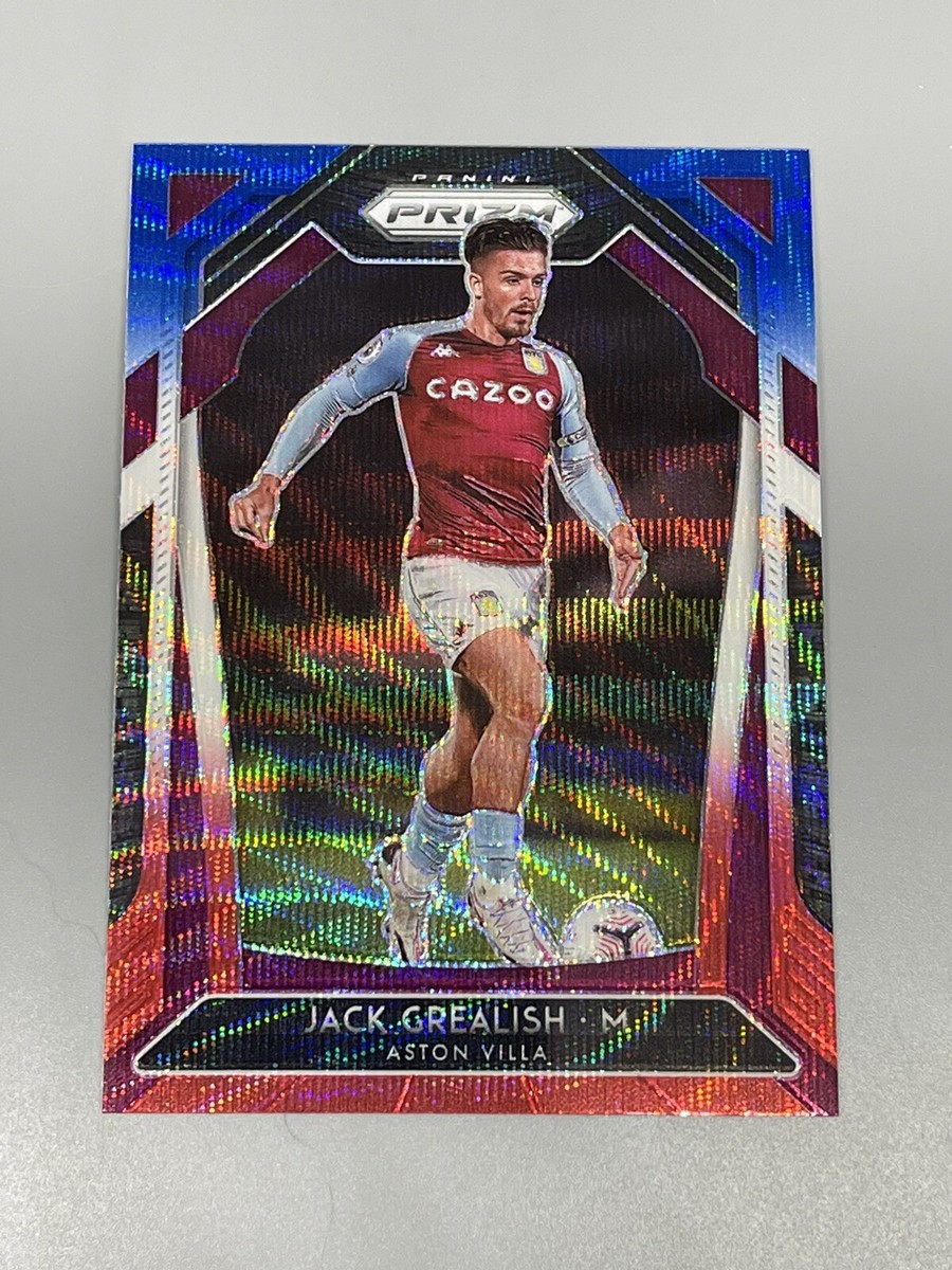 Jack Grealish 2020-21 Prizm English Premier League ⚽️ Red White
