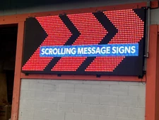 Double Sided Programmable Full Color LED Sign P10 37.75" x 75.5" Message 3 X 6