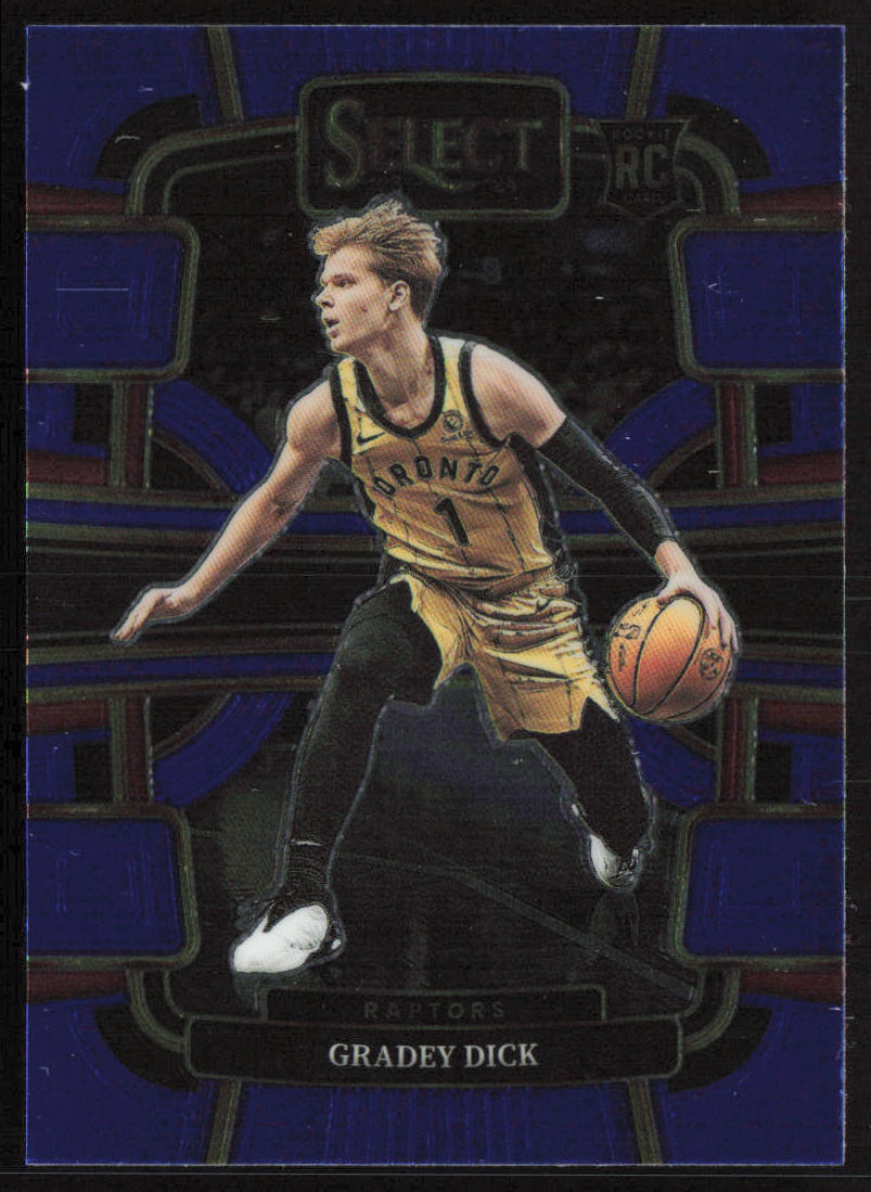 2023-24 Panini Select #90 Gradey Dick Blue (Retail Base)