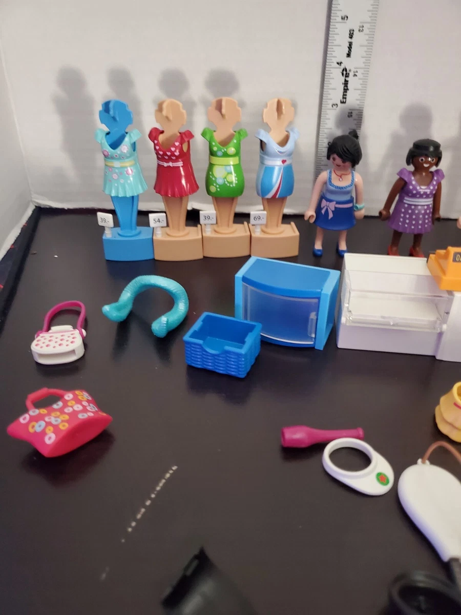 PLAYMOBIL CITY LIFE SHOPPING MALL 5485 MEGA LOT REPLACEMENT SMALL