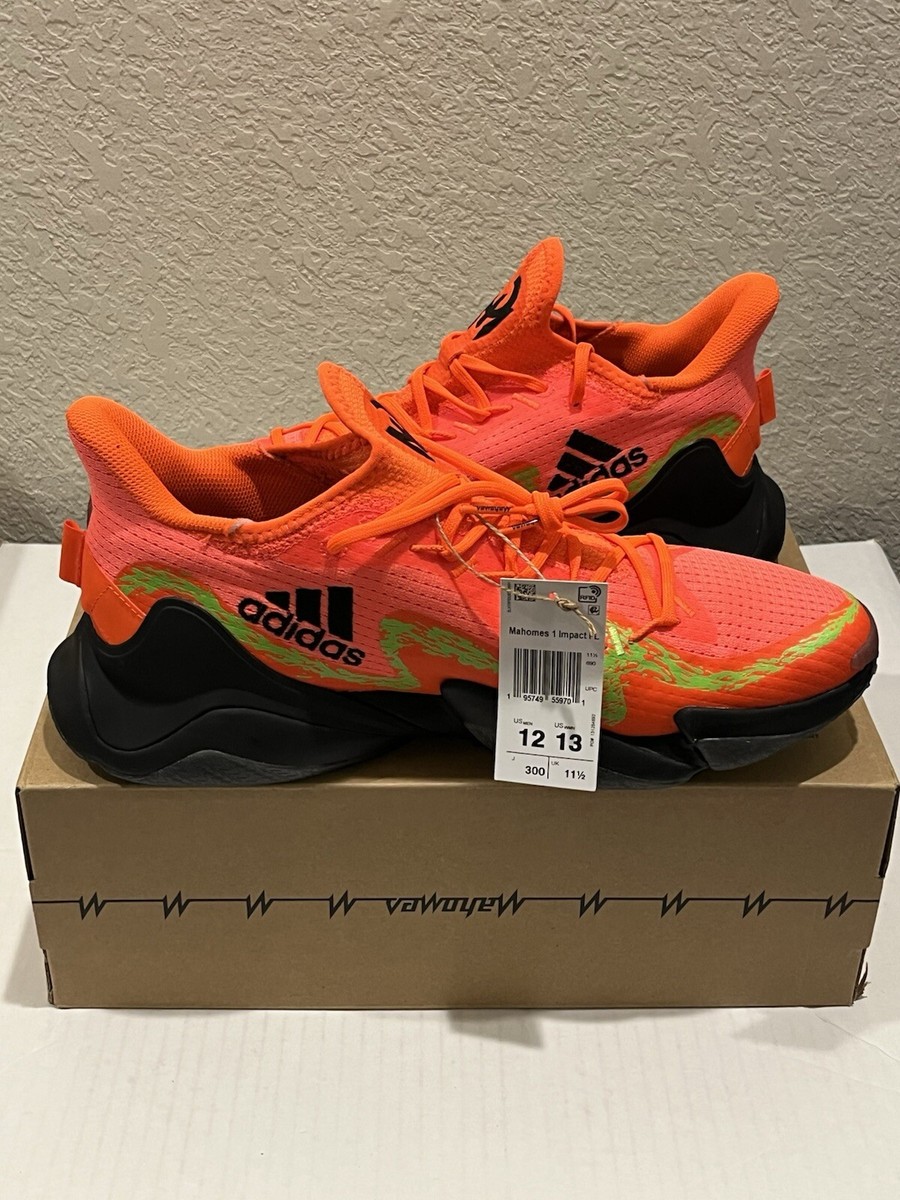 Adidas Mahomes 1 Impact “FLX Poison” IF4806, US Size 12 | eBay