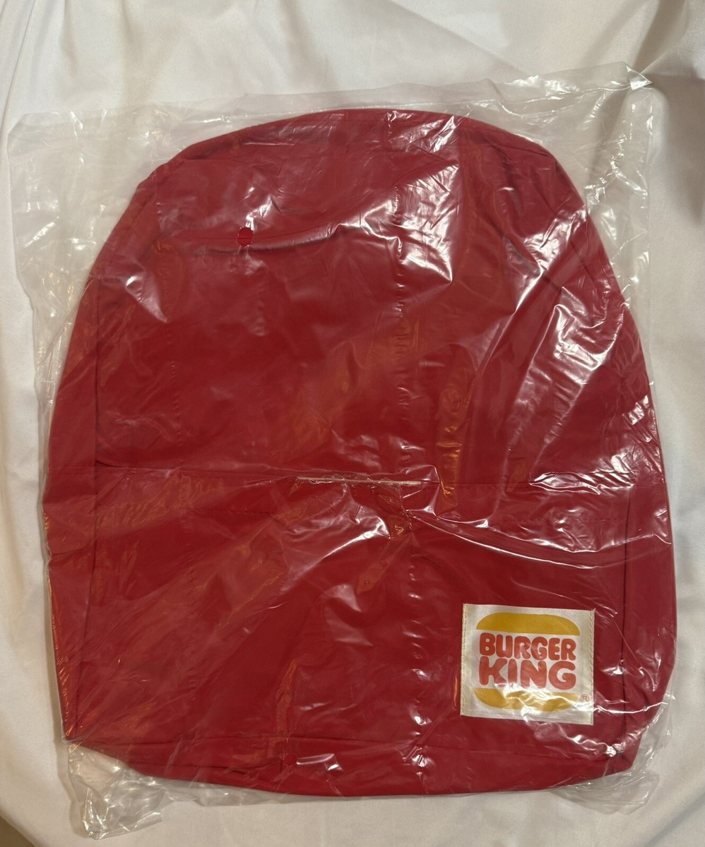 Vintage/Retro Burger King Backpack Red Logo Front Pocket | eBay display picture 1