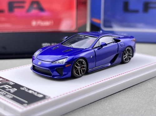 FH 1:64 Blue LFA Coupe Racing Sports Model Diecast Metal Car - Picture 3 of 11