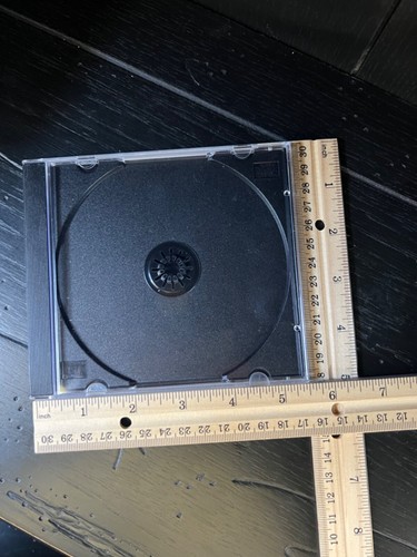 10 Standard 10.4 mm Jewel Case Single CD DVD Disc Storage Assembled Black Tray - Picture 7 of 13