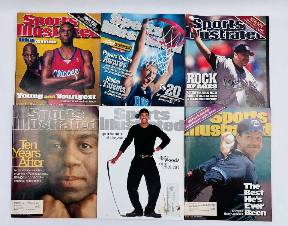 Lot Of 30 Vintage Sports Illustrated Magazines (1990’s-early 2000’s) - Image 4 of 4