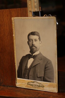 1898 Siloam Commandery 54 Cabinet Card Photo Knights Templar John Jacob Miller