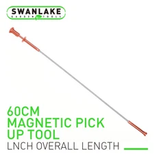 Magnetic Pickup Tool Claw LED Light Magnet Grab Grabber Fingers Prongs 25" New