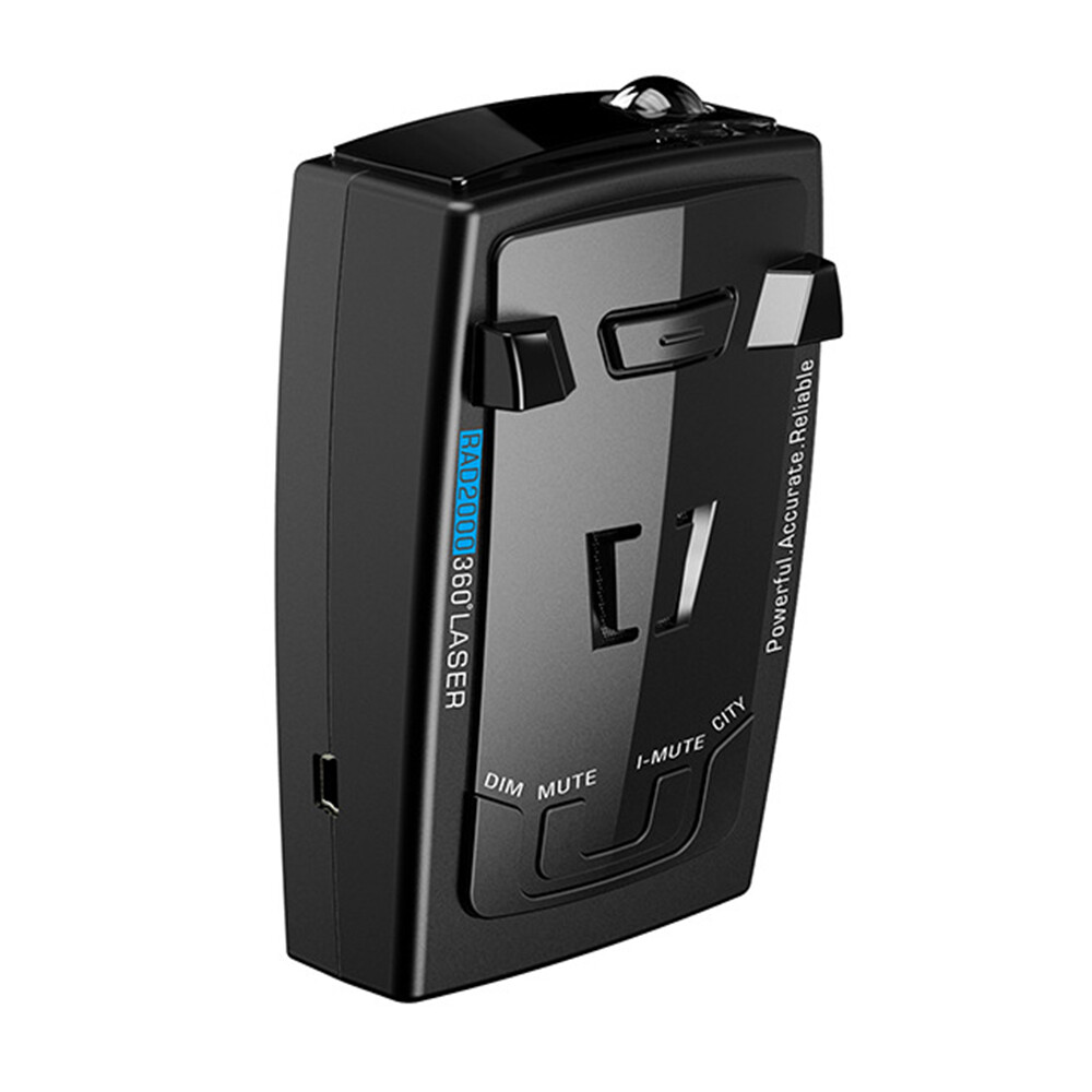 Détecteur De Radar Voiture Baceyong - Alerte Vocale, 16 Bandes - Détection Laser 360° - Anti-falses Alertes - Compatible GPS - Pour Sécurité Conduite