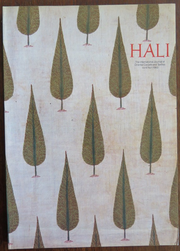 Hali International Magazine of Oriental Carpets volume 6:1, no 21.  fine cond