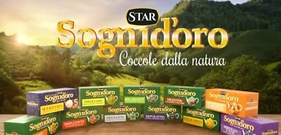 KAMILLE SOGNI D'ORO STAR INFUSION KRÄUTERTEE AUFGUSSBEUTEL KAMILLENTEE AUSWAHL - Bild 1 von 4