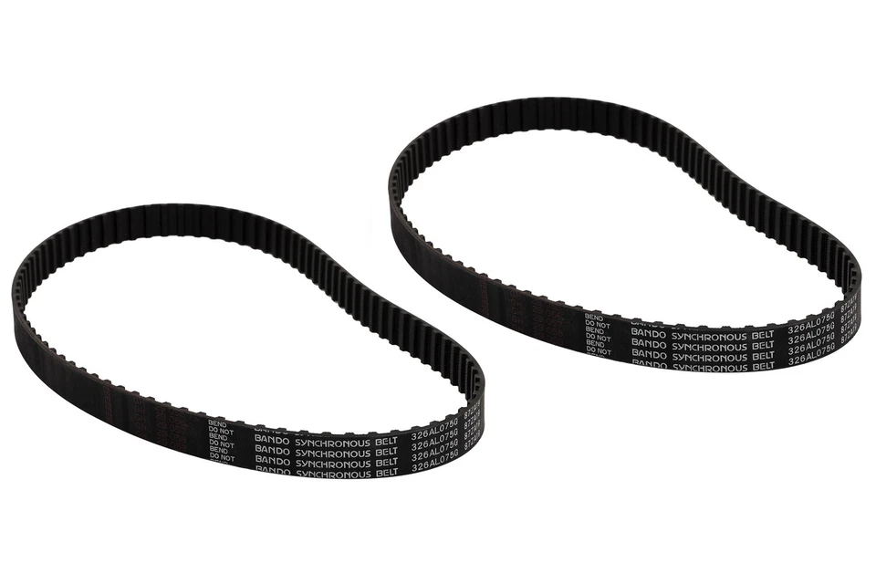 Kit Courroie de Distribution Bando pour Honda GL 1000/1100 Gold Wing, 2 Pièces - Photo 1/4