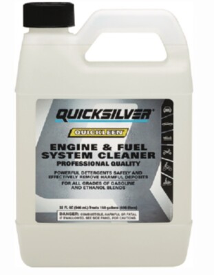 Mercury 8m0058681 Engine & Fuel System Cleaner, 32 oz Mercury Quicksilver