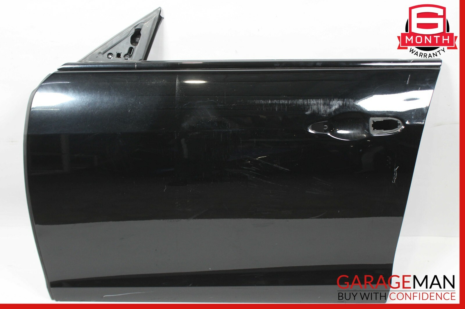 14-17 Maserati Ghibli Front Left Driver Side Exterior Door Shell Panel Black