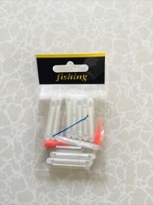 Set luci notturne pesca di 10 luci stellari e 2Clear Hold 2 tubo galleggiante blu