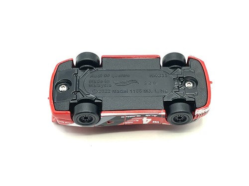 2023 Hot Wheels Audi '90 Quattro IMSA GTO #77 red SUPER CUSTOM WHEEL SWAP by AEB - Picture 5 of 5