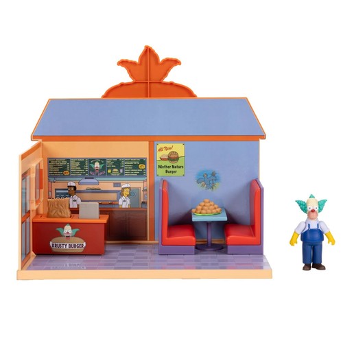 Krusty Burger - The Simpsons Diorama Playset by Jakks Pacific FREE SHIPPING! - Picture 2 of 5