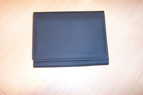 Nissan book pack wallet in black     000
