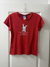 Vintage Happy Bunny Jim Benton Shirt Teachers Are Great Can I Have An A Shirt M