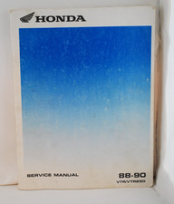 1988-1990 Honda VTR250 Interceptor Service Manual