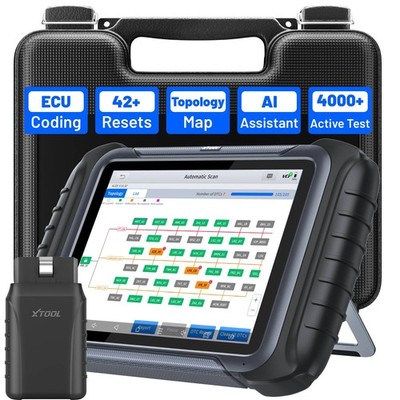 2026 Newest XTOOL D8W Bidirectional Car Diagnostic Scanner Coding Topology Map